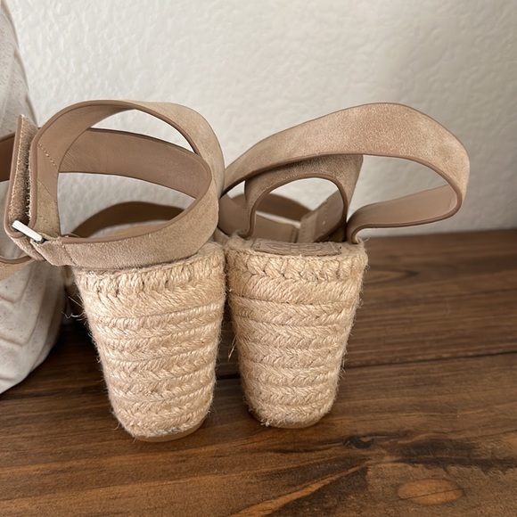 Tory Burch Espadrille Wedge Leather Sandals - Picture 5 of 5